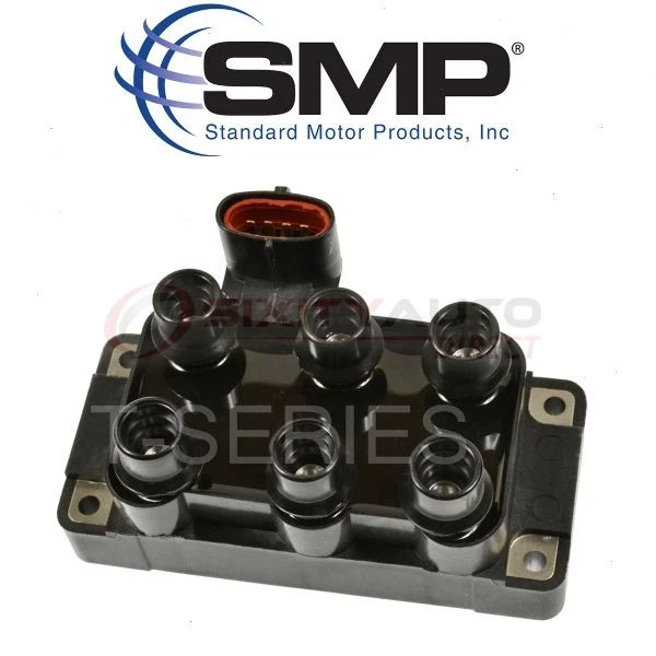 SMP T-Series Ignition Coil for 1998-2000 Ford F-150 - Wire Boot Spark Plug  uh Foto 1 de 4