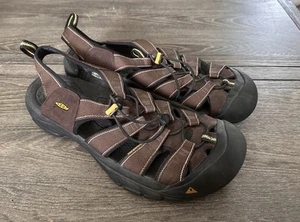 Keen Newport Waterproof Sandals Men 11.5 Brown 1001914 Adjust Hiking Casual - Picture 1 of 5