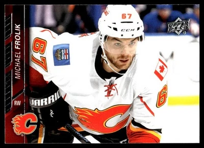 2015-16 Upper Deck #282 Michael Frolik Calgary Flames Hockey Card - Image 1 of 2