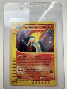 Typhlosion Holo Rare 28/165 Expedition Base Set WOTC Vintage Pokemon - Picture 1 of 15
