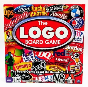 The LOGO Board Game - The Board Game About The Brands You Love! (100% Complete) - Picture 1 of 5