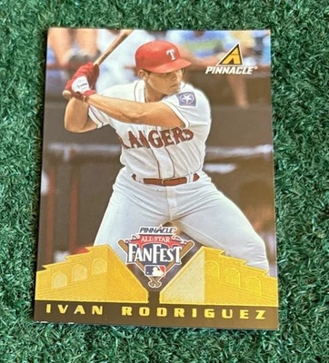 IVAN RODRIGUEZ - MLB HOF - 1997 PINNACLE - ALL STAR FAN FEST - TARJETA PROMOCIONAL # FF15 Foto 1 de 3