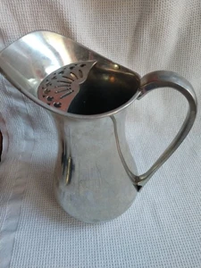 Abercrombie & Fitch English 32Oz Cocktail Pitcher WI400 with ice guard - Picture 1 of 4
