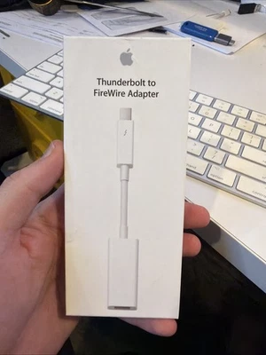 Apple Thunderbolt 2 to FireWire 800 Adapter Cable MD464ZM/A A1463 NEW BOX - Image 1 of 4