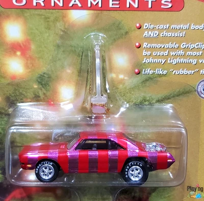 Johnny Lightning 70 1970 Dodge Dart Holiday Muscle árbol de Navidad adorno coche  Foto 1 de 2