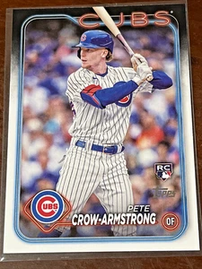2024 Topps Serie 2 Pete Crow-Armstrong #407 RC Chicago Cubs - Imagen 1 de 2