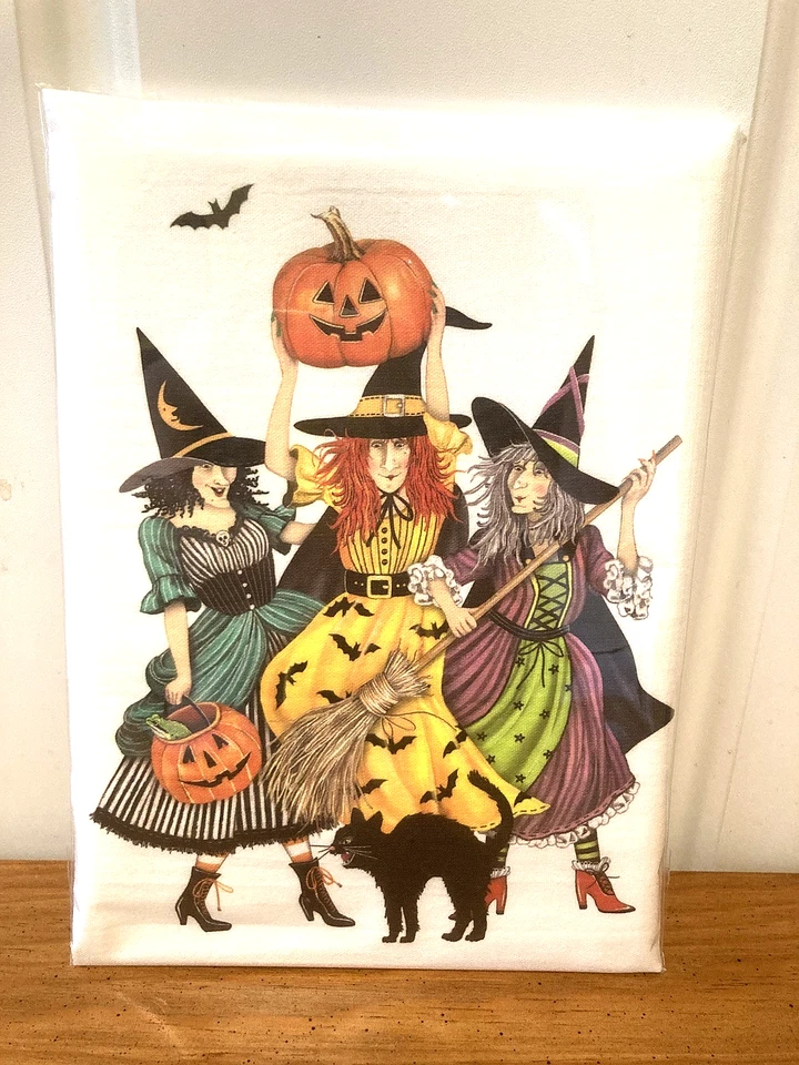 MARY LAKE-THOMPSON Mary Lake Thompson "Three Witches" Flour Sack Towel
