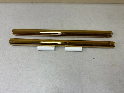 Custom Cycle T 2002TN 41mm Gold Fork Tubes - 24.25in. 24.25" 0404-0333 T 2002TN - Image 1 of 4