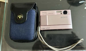 Vintage Sony Cyber Shot DSC-T10 Pink - Picture 1 of 5
