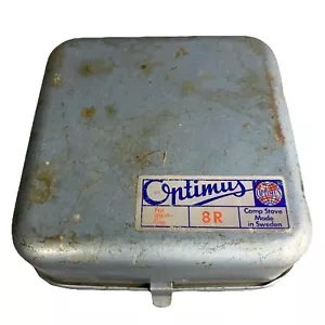 Vintage OPTIMUS 8R Camp Pack Stove Made In Sweden - Picture 1 of 11