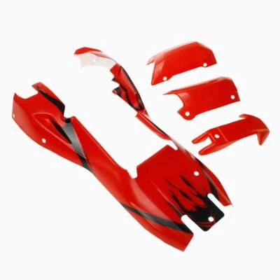 One Set Body Shell Cover Red for 1/5 Hpi Rofun RV Km Baja 5b Rc Car Toys Parts - Image 1 of 4