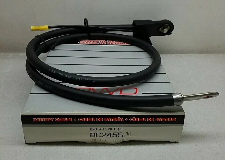 Cable de batería automotriz BC245S BWD calibre 2 3/8" X 45" largo BC245S Foto 1 de 3