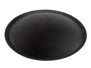 Tapa antipolvo para altavoz de 3,5", papel negro, con labio, DC-3,5P - Imagen 1 de 1