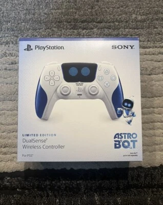 Sony PS5 DualSense Controller Astro Bot Limited Edition NEW SEALED IN HAND - Image 1 of 4