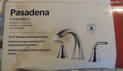 Grifo de lavabo Pfister Pasadena F-049-PDCC cromado pulido, caja abierta Foto 1 de 4