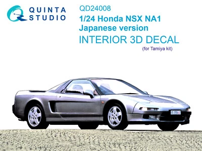 Quinta Studio 1/24 Honda NSX NA1 versione giapponese interni stampati in 3D... - Immagine 1 di 4