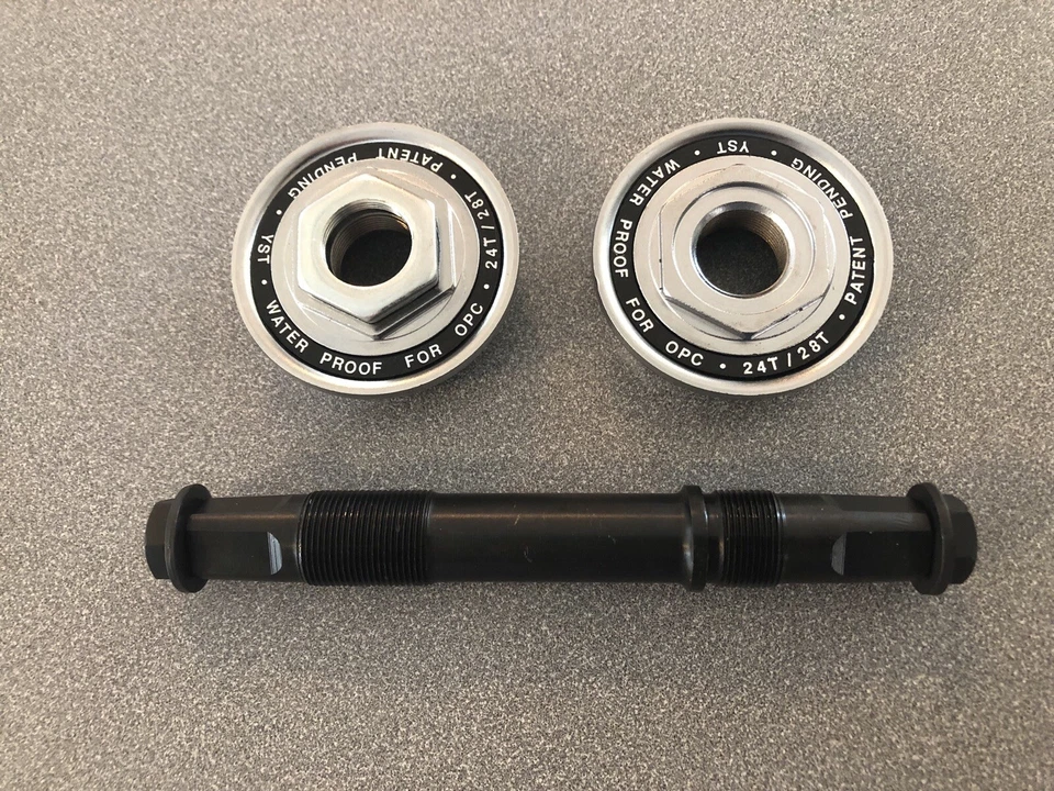 OLD SCHOOL BMX NEW YST AMERICAN BOTTOM BRACKET 130mm SPINDLE Square Taper crank - Image 1 of 1