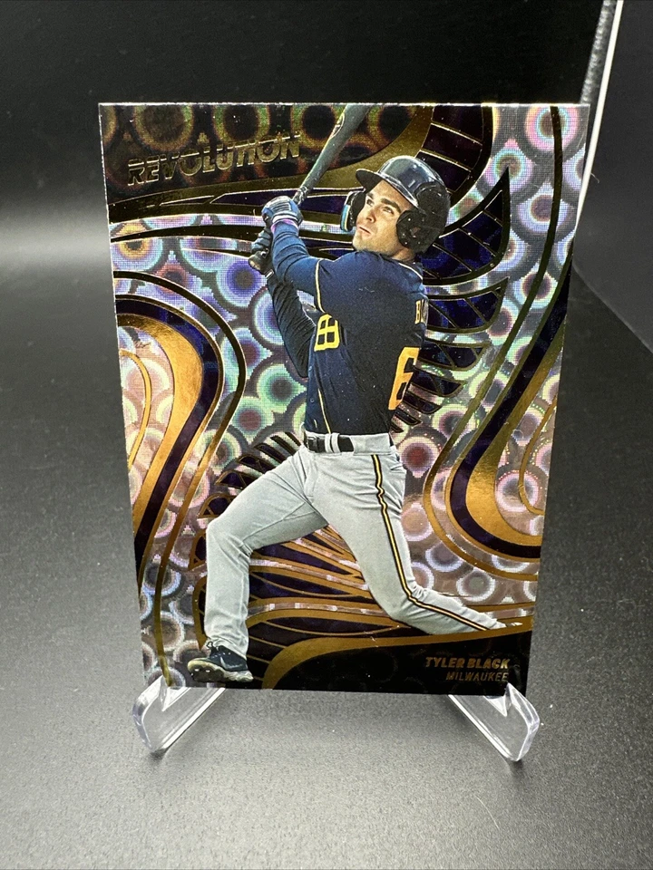 2023 Panini Chronicles Revolution - Groove - Tyler Black #74 Brewers - Image 1 of 4