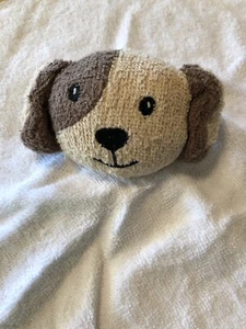 Beansprout Lovey  Security Blanket  Cotton Dog White Terrycloth - Picture 1 of 9