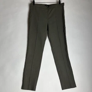Dalia Collection Modern Fit Cargo Style Pants Olive With Belt Size 10 - Picture 1 of 3