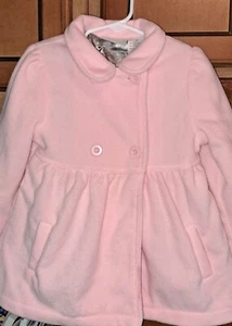 Little Girls Beautiful Jacket By Lavender 5T Pink Double-breasted Fully Lined - Picture 1 of 6