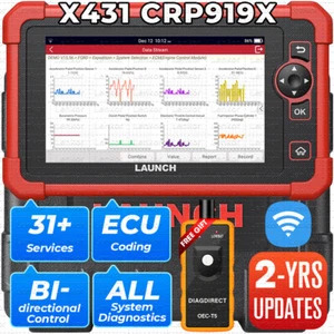 2025 LAUNCH CRP919X OBD2 Bidirectional Scanner Full System Diagnostic Key Coding - Bild 1 von 10