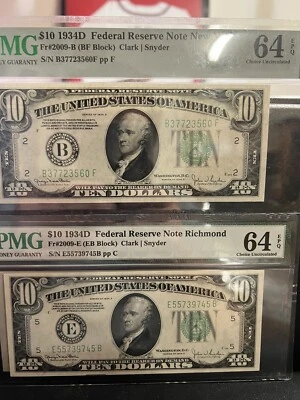 FR 2009 Federal Reserve Notes New York/Richmond - Image 1 of 2