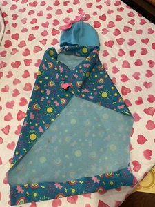 Baby Alive Baby Grows Up Replacement Blanket And Hat Blue - Picture 1 of 4