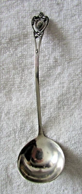 Cucharón crema salsa plata esterlina Monticello Lunt Foto 1 de 2