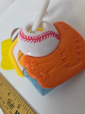Safety First 1st Baby Teething Key Ring Sports Balls Soft Flexible 1991 Vintage - Image 1 of 4