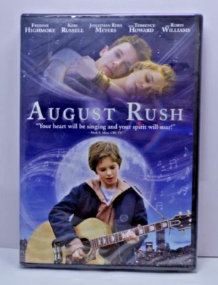 August Rush ~  Robin Williams ~ Freddie Highmore ~ (2007, DVD) New Sealed - Image 1 of 3