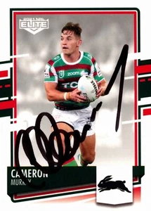 Signed 2021 SOUTH SYDNEY RABBITOHS NRL Card CAMERON MURRAY - Picture 1 of 3