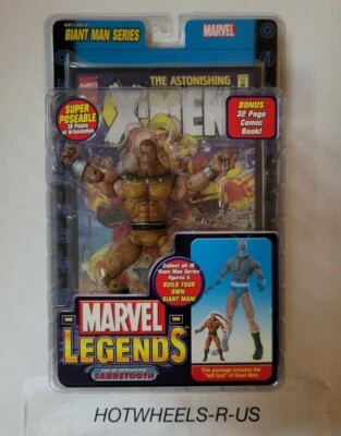 NEW TOYBIZ MARVEL LEGENDS AOA SABRETOOTH GIANT MAN BAF SERIES ACTION FIGURE - Imagem 1 de 4