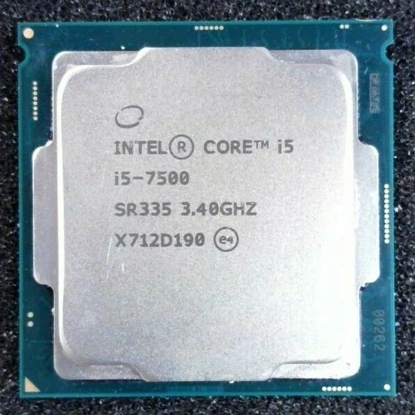 Procesador de escritorio CPU Intel Core i5-7500 SR335 3,40 GHz cuatro núcleos LGA1151 Foto 1 de 1