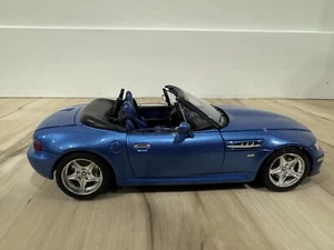 Burago 1:18 BMW M Roadster 1996 Blue Excel Collection (Used Good Con.) - Picture 1 of 10