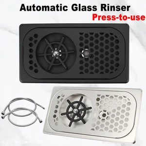 Edelstahl Automatischer Tassenspüler Glasspüler Zuhause Bar Spülen Cup Washer - Bild 1 von 14
