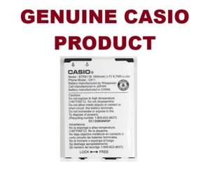 Casio OEM BTR811B Battery - G'zOne Commando C811 (1800mAh) - Photo 1 sur 1