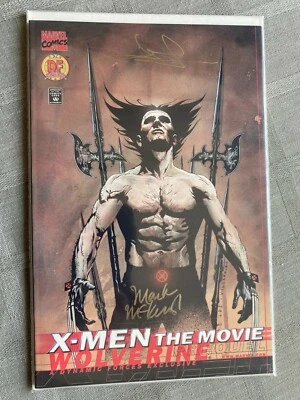 X-MEN THE MOVIE PREQUEL WOLVERINE DF 5000 EX SIGNED VO NEAR MINT / MINT - Photo 1/4