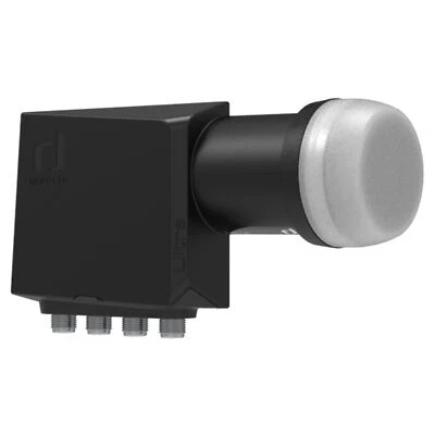 Inverto Quad Nero ULTRA Alto Guadagno Basso Rumore 40mm PLL LNB IDLT-QDL412-ULTRA-OPN - Immagine 1 di 2