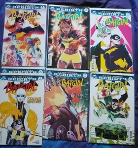 Batgirl #1-6 lot DC Comics 2016 Vol 5 Rebirth 7 book lot  - Picture 1 of 8