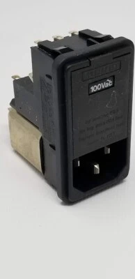 SCHAFFNER - FN-372-6-21 - Power Line Entry Module / EMI RFI Fused Filter, 6A