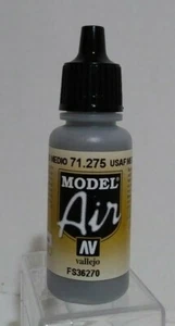Vallejo Model Air 71.275, USAF Medium Gray FS36270. - Picture 1 of 3