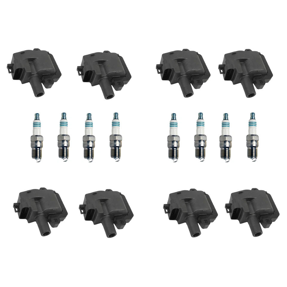 Nueva bobina de encendido UF192 y bujía 5325 para Chevrolet GMC Pontiac 5,7 L 8,1 L * Foto 1 de 3