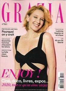 Grazia N º 521 10/01/2020 Ludivine Sagnier / Psycho Astro / Ivg /Springora/ - Bild 1 von 1