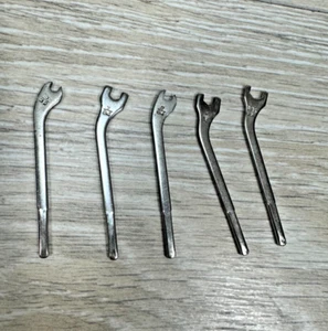 Moody Mini Precision Wrench Set SAE Vintage Chrome Color CHOOSE BY THE PIECE - Picture 1 of 3