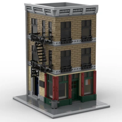 MOC: Modular Apartment / Office / Pub Model Building Toys Set 767 Pieces - Image 1 of 4