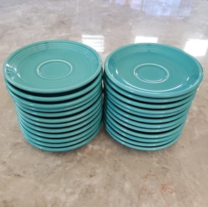 Fiesta Ware Untertasse 6" Türkis Menge 4 - Bild 1 von 3