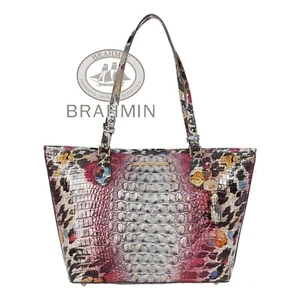 NWT Brahmin Medium Asher Ombre ADORE Melbourne Leather Tote - Picture 1 of 13