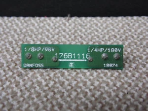 Danfoss 176B1116 PC Board Connector 1/8HP 90V 1/4HP 180V 18074 - Picture 1 of 2