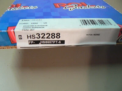 Juego de juntas de culata de motor ROL Ford 3,8 L v-6 1994-95 Thunderbird Cougar Foto 1 de 3